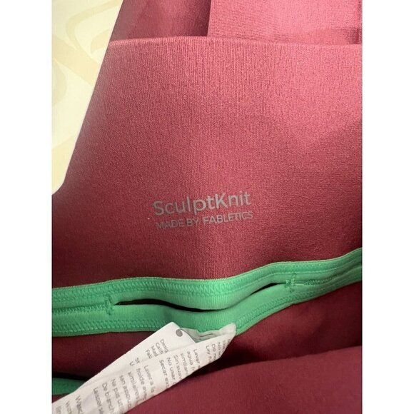 Nwt fabletics high waisted sculpknit cut out back leggings small new - Picture 7 of 10